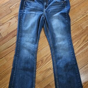 Maurices Women's Boot Cut Jeans in Blue